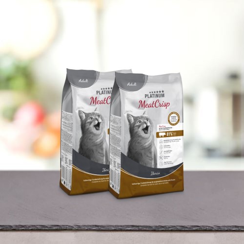 Platinum MeatCrisp Adult Iberico - Iberico pro dospělé kočky
