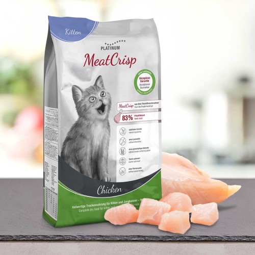 Platinum MeatCrisp Kitten Chicken - Kuře pro koťata
