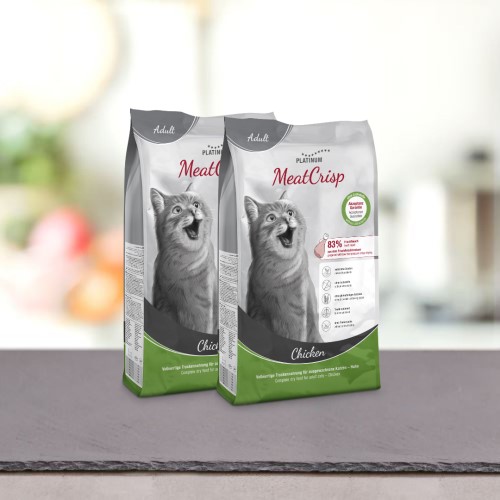 Platinum MeatCrisp Adult Chicken - Kuře pro dospělé kočky