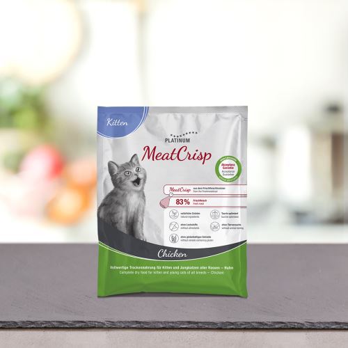 Platinum MeatCrisp Kitten Chicken - vzorek 50 g