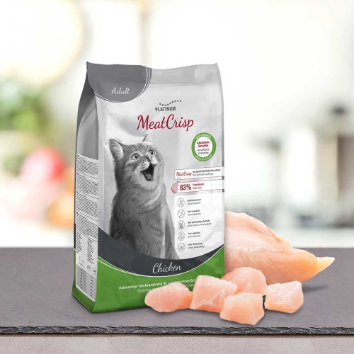 Platinum MeatCrisp Adult Chicken - Kuře pro dospělé kočky